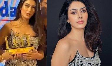 Warina Hussain bags the most deserving award as the International Icon of the Year