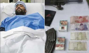 Army caught Pakistani terrorist alive