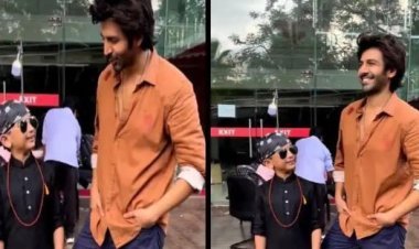 Big Rooh Baba Kartik Aryan confronts younger Rooh Baba, fans burst out laughing after watching the video