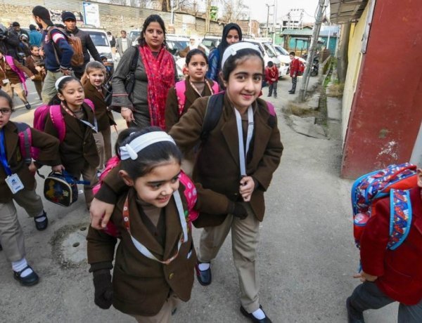 Enrollment rate in schools increased in Jammu and Kashmir after 2019