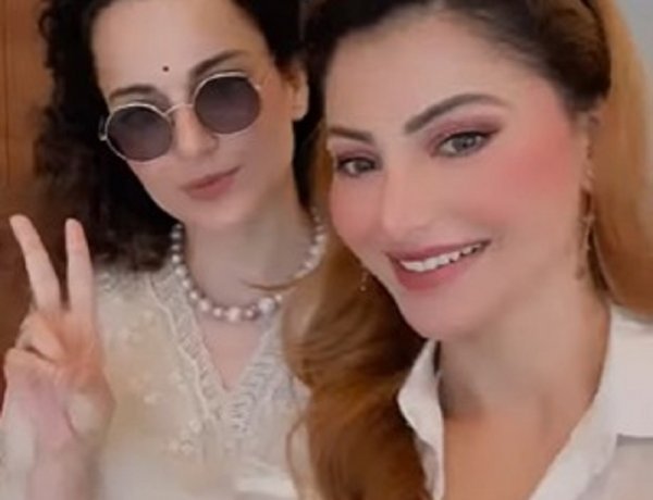 Urvashi Rautela and Kangana Ranaut, off to a special secret location, shares this update