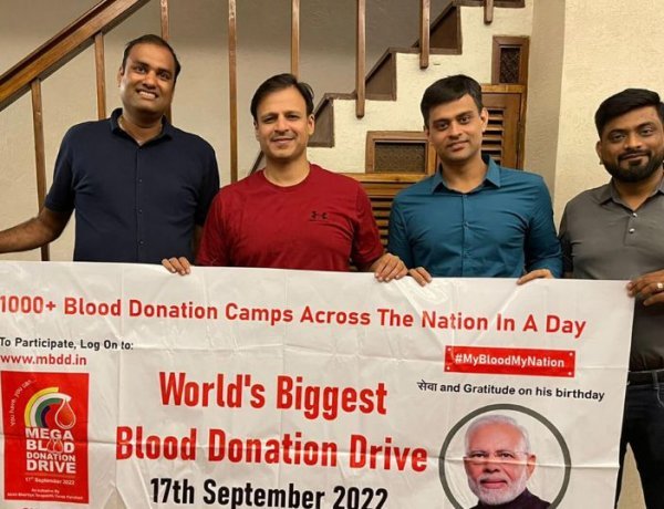 India's biggest blood donation campaign: Bollywood celebrities are involved