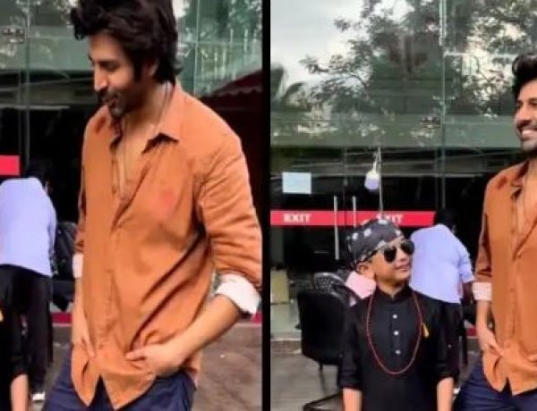Big Rooh Baba Kartik Aryan confronts younger Rooh Baba, fans burst out laughing after watching the video