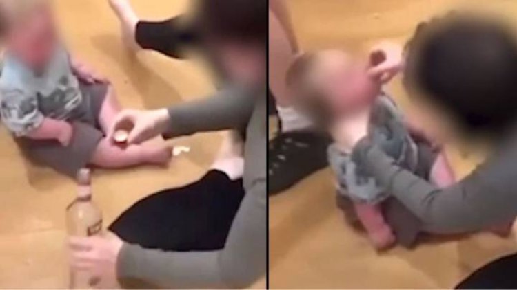 In Britain, parents gave vodka to the child got caught