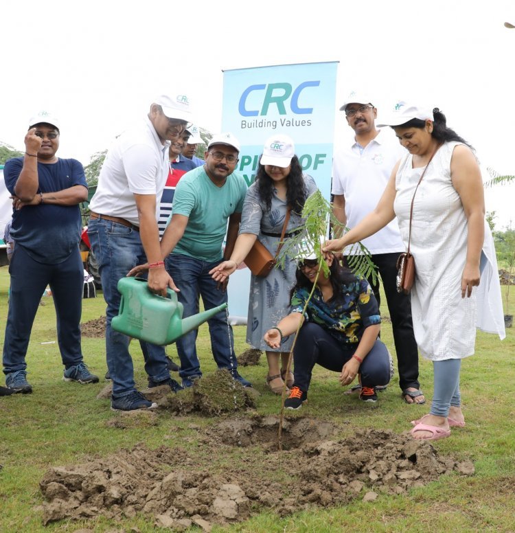 Plantation Drive organised by CRC Group under Spirit of Noida Campaign