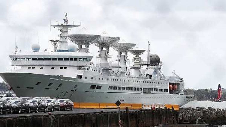 China's spy ship approved to come to Sri Lanka