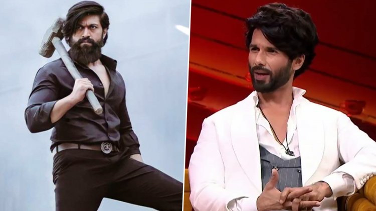 Shahid Kapoor praised Yash: Says number one actor in Bollywood