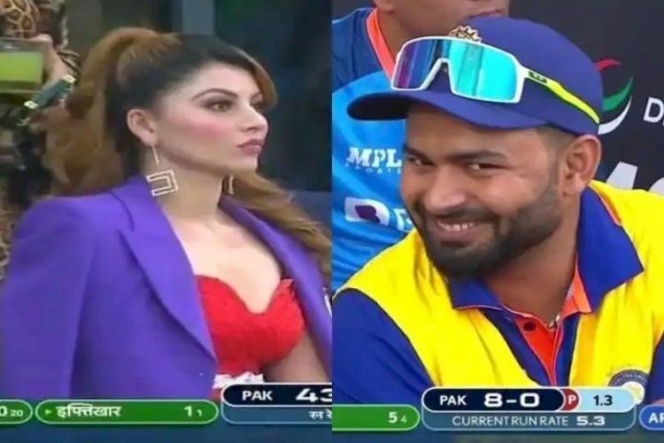 Actress Urvashi Rautela Arrived To Watch The Match, And Fans Said - 'That's Why Rishabh Pant Is Not Playing