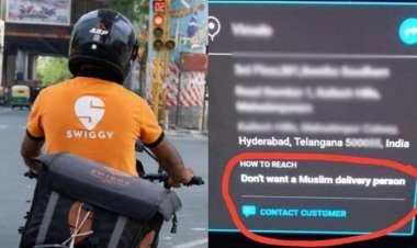 Customer's request from SWIGGY- Muslim delivery boy did not send