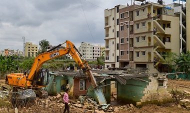 Action on encroachment after floods in Bangalore: Big companies like Wipro, Prestige in the list of 700 spots