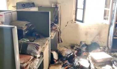 Fire in Secretariat Personnel Department in Jaipur