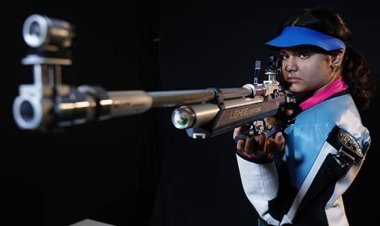 Khwaish got third position in East Shooting Championship