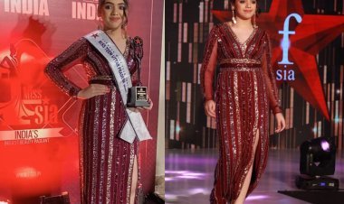 Ananya Sharma from agra won the title crown of "Miss Forever Teen 2022" in a national level beauty pageant at Jaipur