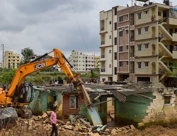 Action on encroachment after floods in Bangalore: Big companies like Wipro, Prestige in the list of 700 spots
