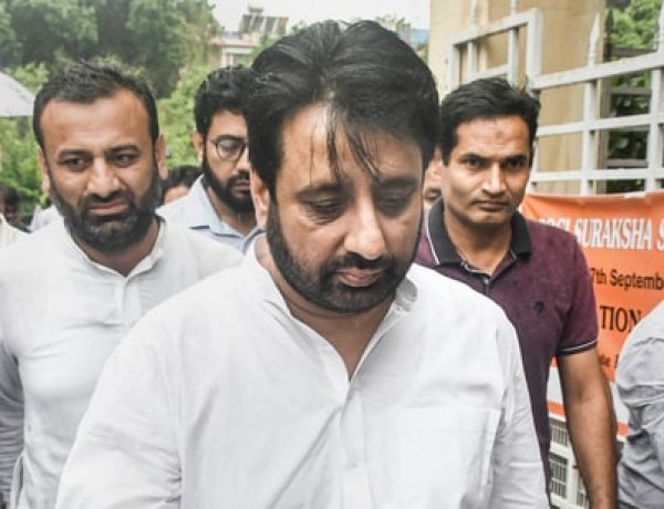 AAP MLA Amanatullah arrested in Delhi
