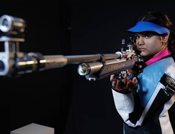 Khwaish got third position in East Shooting Championship