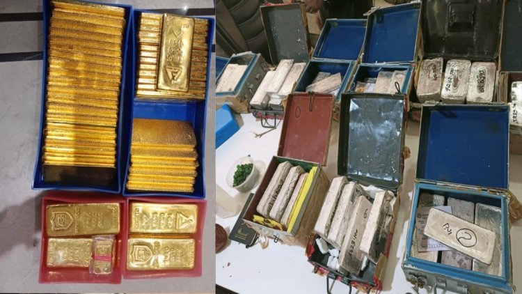 ED raids 4 locations in Mumbai: 91.5 kg gold and 340 kg silver found in private lockers