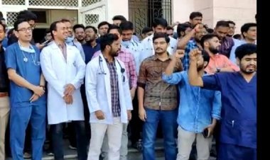 Residents' work boycott from today; Rally from SMS Medical College to Trimurti Circle