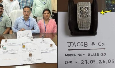 7 watches worth 28 crores seized at Delhi airport: one worth 27 crores