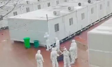 China's Covid Isolation Center like a prison: Patients imprisoned in a box