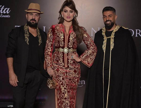 Urvashi Rautela is the First Indian actress to be awarded as Global Icon in Morocco at the Luxury Network International Awards 2022