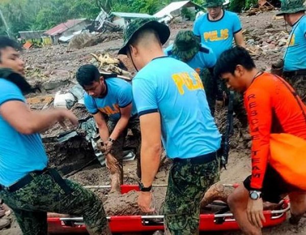 72 killed in Philippines floods and landslides: 33 injured and 14 missing