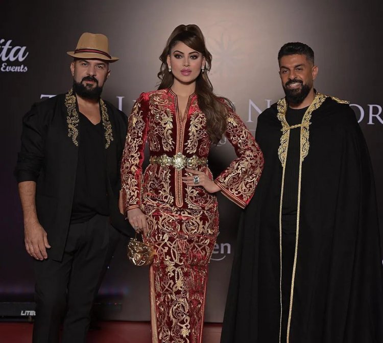 Urvashi Rautela is the First Indian actress to be awarded as Global Icon in Morocco at the Luxury Network International Awards 2022