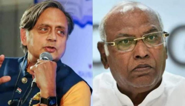 Tharoor reverses by challenging Kharge to debate