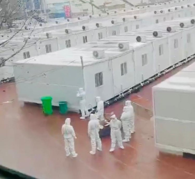 China's Covid Isolation Center like a prison: Patients imprisoned in a box
