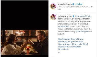 Priyanka's film Love Again first look out; Releasing on May 12