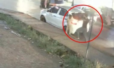 Driver came out and kicked 6-year-old innocent for taking help of car