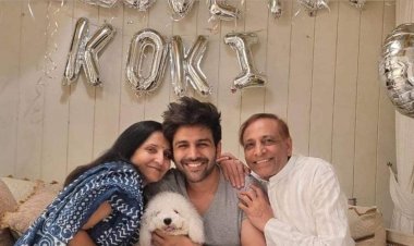 Kartik Aaryan celebrated 32nd birthday with parents; Shared the photo