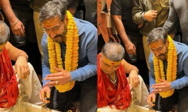 Ajay Devgan reached Kashi Vishwanath amidst the success of Drishyam-2