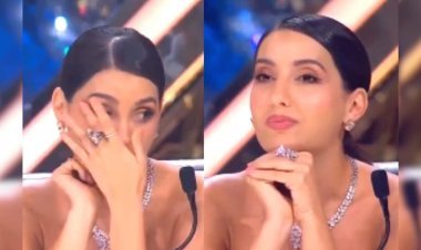 Nora burst into tears after seeing the dance on 'Bada Pachtaoge'