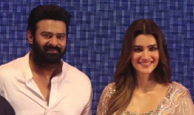 Kriti reacted to the news of affair with Prabhas