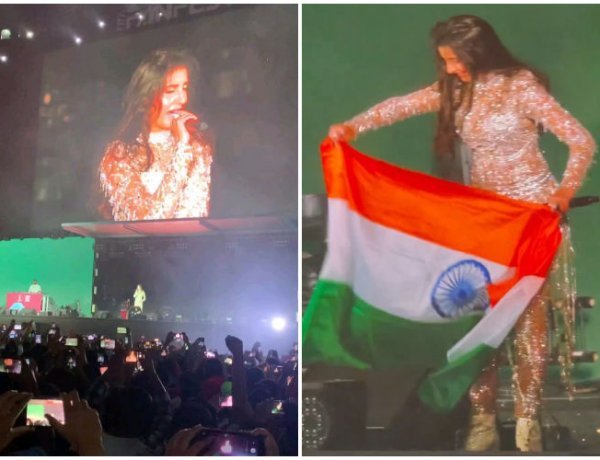 Nora Fatehi hoisted the tricolour at the FIFA World Cup event, chanted Jai Hind