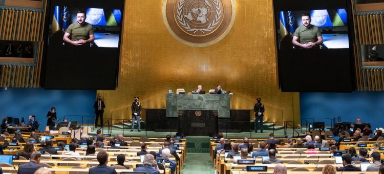Proposal in UNGA- Russia should give compensation to Ukraine