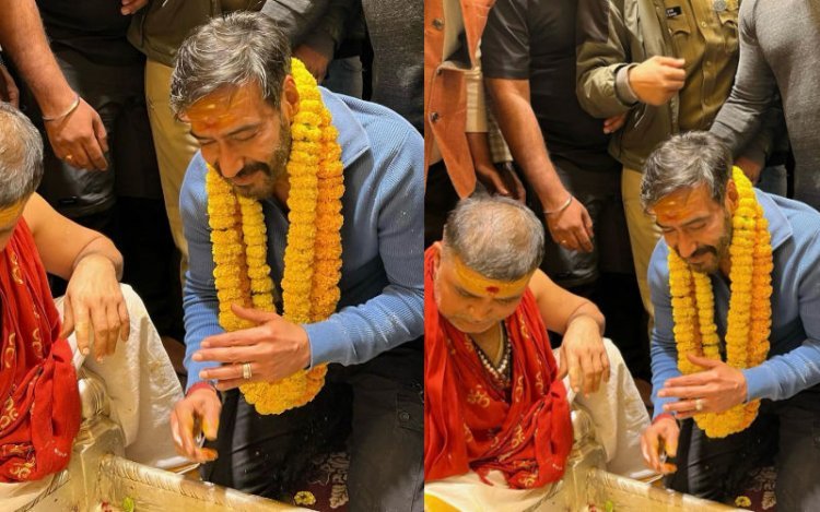 Ajay Devgan reached Kashi Vishwanath amidst the success of Drishyam-2