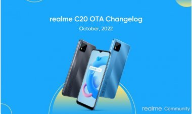 realme C20  and realme narzo 50 Pro 5G receive a new OTA Changelog update for November 2022