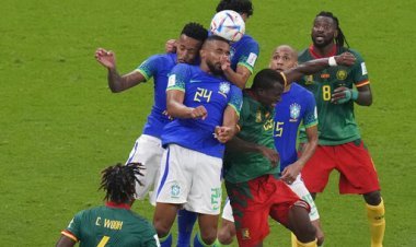 Brazil reach the knockout even after losing to Cameroon