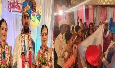 Twin sisters marry same boy; Both brides are IT professionals