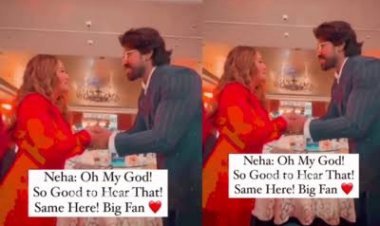 Ram Charan declares that he is a "huge fan" of Neha Kakkar's work