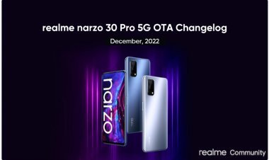 Realme 9 Pro 5G, realme narzo 30 Pro 5G, realme GT2 and realme C33 received new OTA Changelog update for December 2022