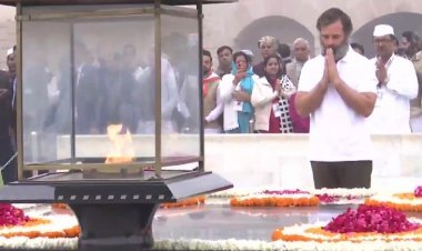 Rahul reached Atal Samadhi, paid tribute to former PM: BJP bid – remove Pandhi from the party