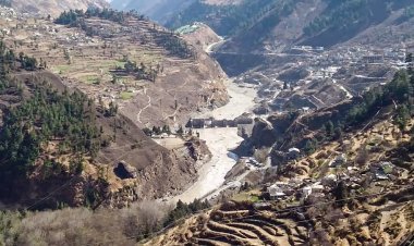 Danger of drowning at Joshimath in Uttarakhand
