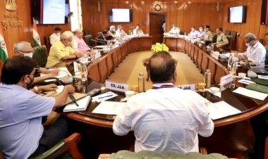 High level meeting on the security of Jammu and Kashmir