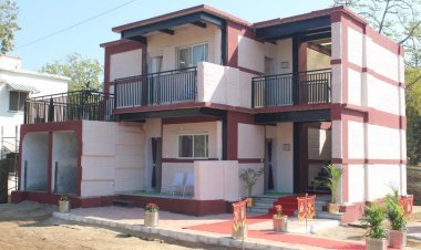 Army's first 3D printed house in Ahmedabad: built in just 12 weeks with rapid construction technology