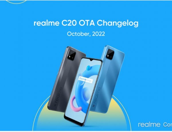 realme C20  and realme narzo 50 Pro 5G receive a new OTA Changelog update for November 2022