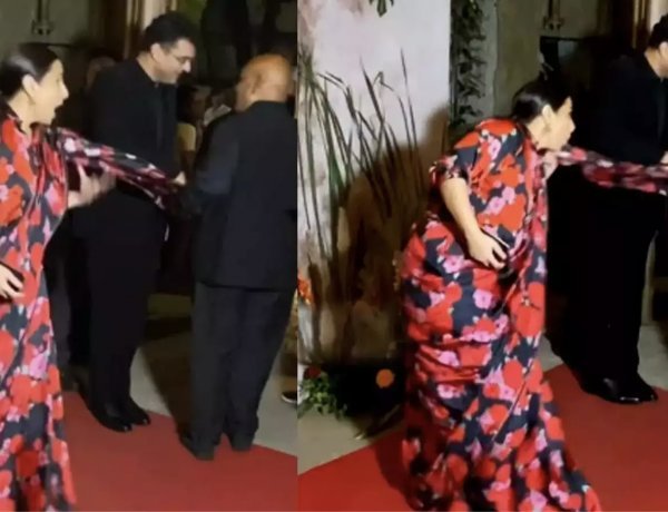 Vidya Balan left being uncomfortable at the party