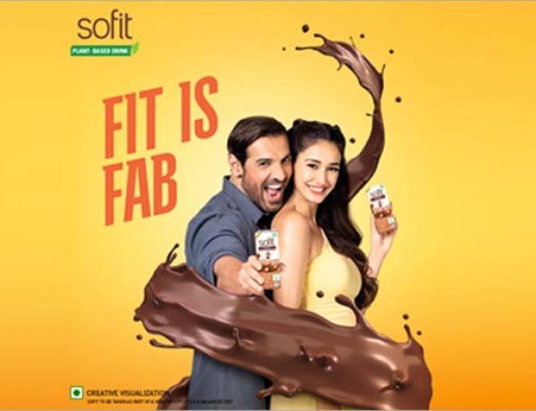 Bollywood actor and fitness enthusiast, Disha Patani joins John Abraham as a brand ambassador for SOFIT Plant-based Drink